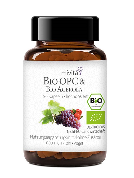 6 x Bio Aloe Vera Direktsaft + 1 Bio OPC & Bio Acerola